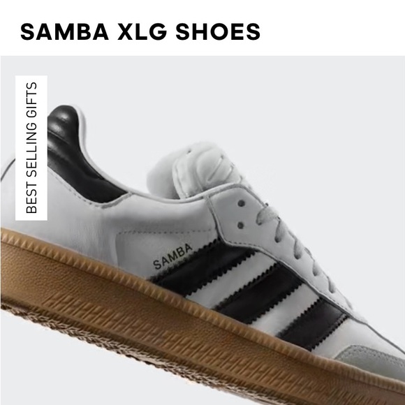 Adidas Samba - white with black stripes - Men’s 11.5 - Picture 3 of 14